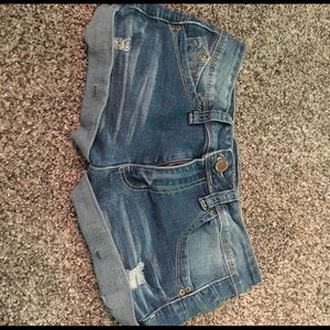 Jean shorts